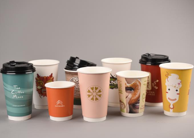 Какао/сидр/устранимые холодные чашки с крышками, индивидуальными принимают вне кофейные чашки