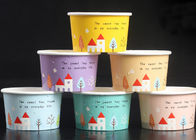 Branded 4-Scoops Ice Cream Cups With Lids and Spoons