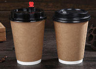 Китай Клеймя чашка бумаги выпивая/изолировала устранимые кофейные чашки с крышками компания