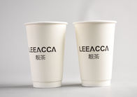 устранимым кофейные чашки бумажных стаканчиков 400мл напечатанные логотипом изолированные бумажные
