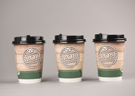 Китай Славные кофейные чашки дизайна 12оз средние устранимые удваивают бумажные стаканчики стены компания
