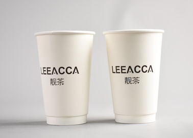 устранимым кофейные чашки бумажных стаканчиков 400мл напечатанные логотипом изолированные бумажные