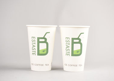 Ресиклабле устранимые горячие чашки напитка 16оз для чая, клеймя логотипа