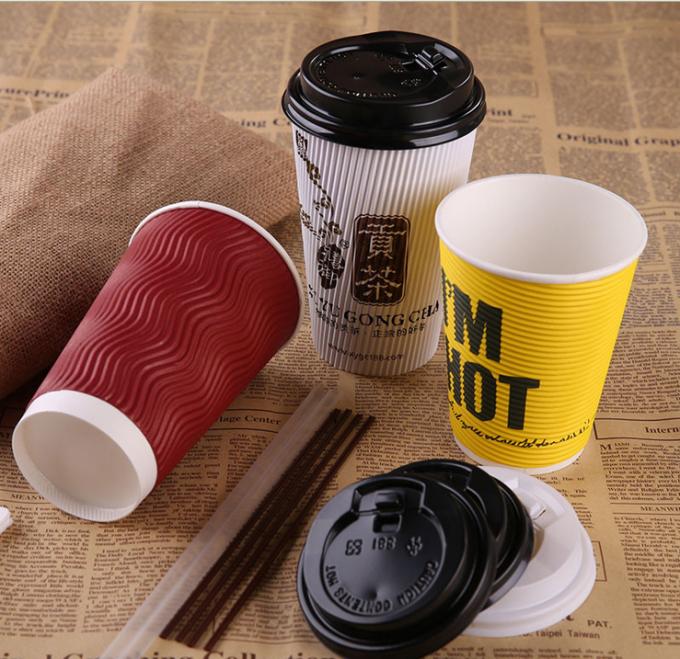 Чашка Эко дружелюбная бумажная выпивая, изготовленный на заказ на вынос ОЭМ формы кофейных чашек