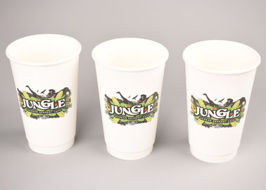 Китай Различной бумажные стаканчики кофейных чашек размеров изготовленной на заказ устранимой двухстенной напечатанные таможней завод