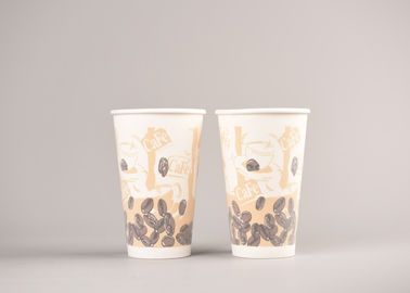 Китай Изолированные пеной бумажные кофейные чашки, бумажные стаканчики холодного напитка печати полного цвета завод