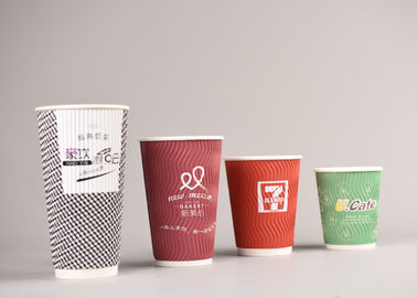 Китай Персонализированная тройная стена придает форму чашки устранимое для горячего напитка, бумаги качества еды завод